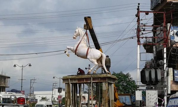 Chief minister Harish Rawat took everyone by surprise when he skipped the inauguration of the statue of police horse Shaktiman which had been installed by Uttarakhand Police in Police Lines.