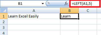 Text Functions in Excel