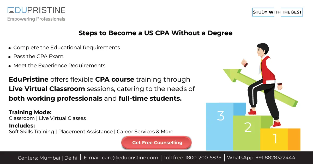 CPA without Degree, US CPA COURSE