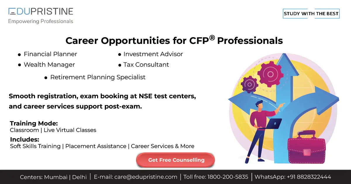 Career opportunity after CFP Course