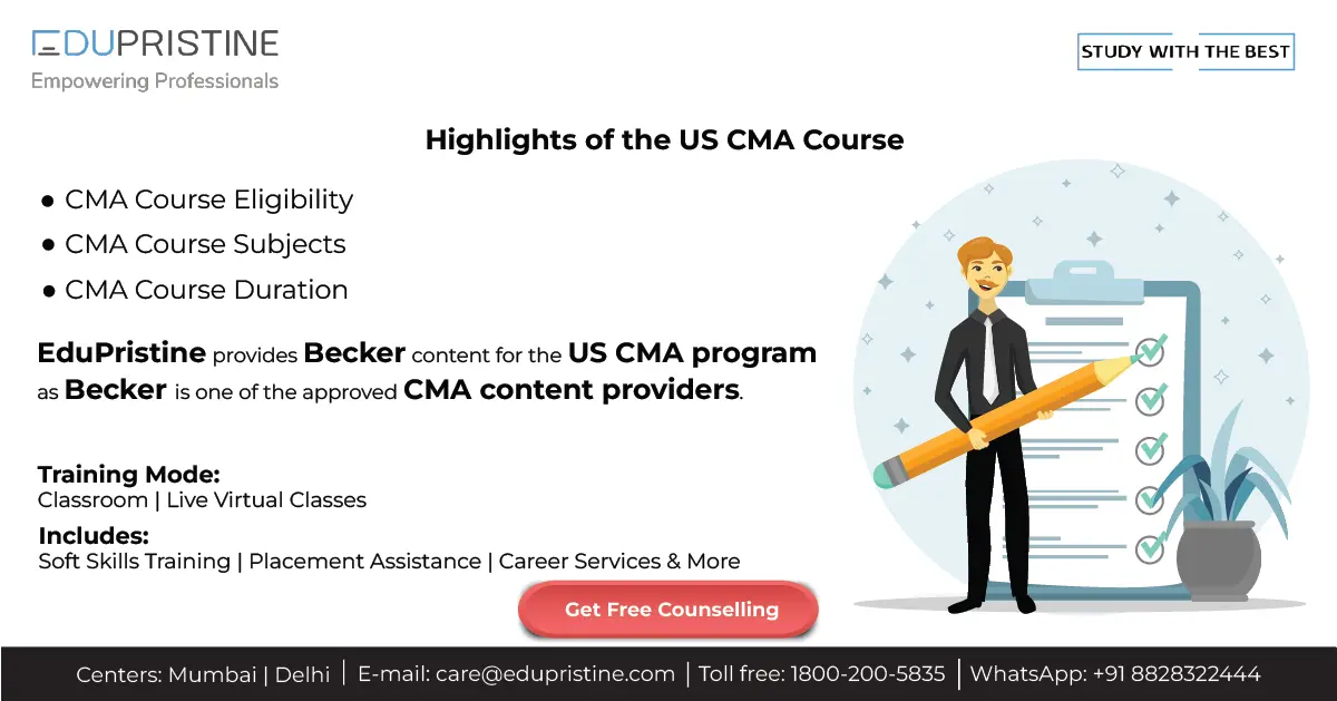 CMA Course Eligibility, CMA Career Opportunity