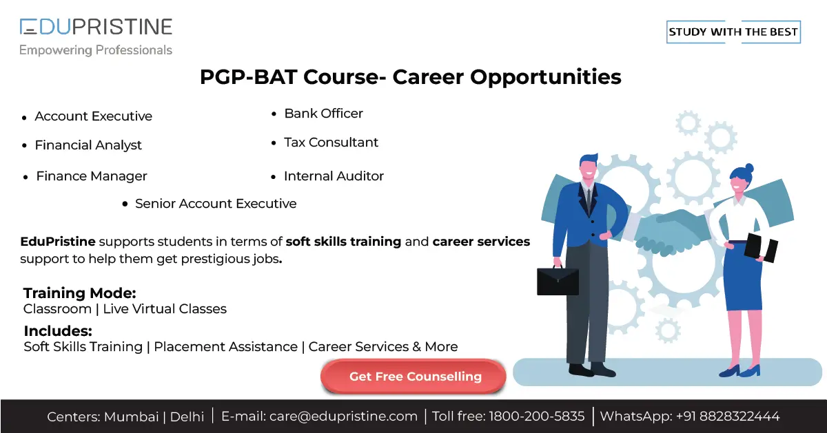 PGP-BAT course details, full form, eligibility, duration