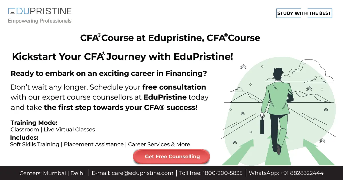 CFA Course at Edupristine, CFA Course