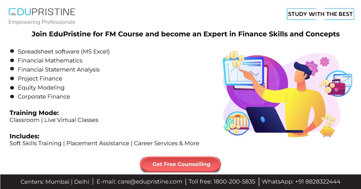 financial modeling course details