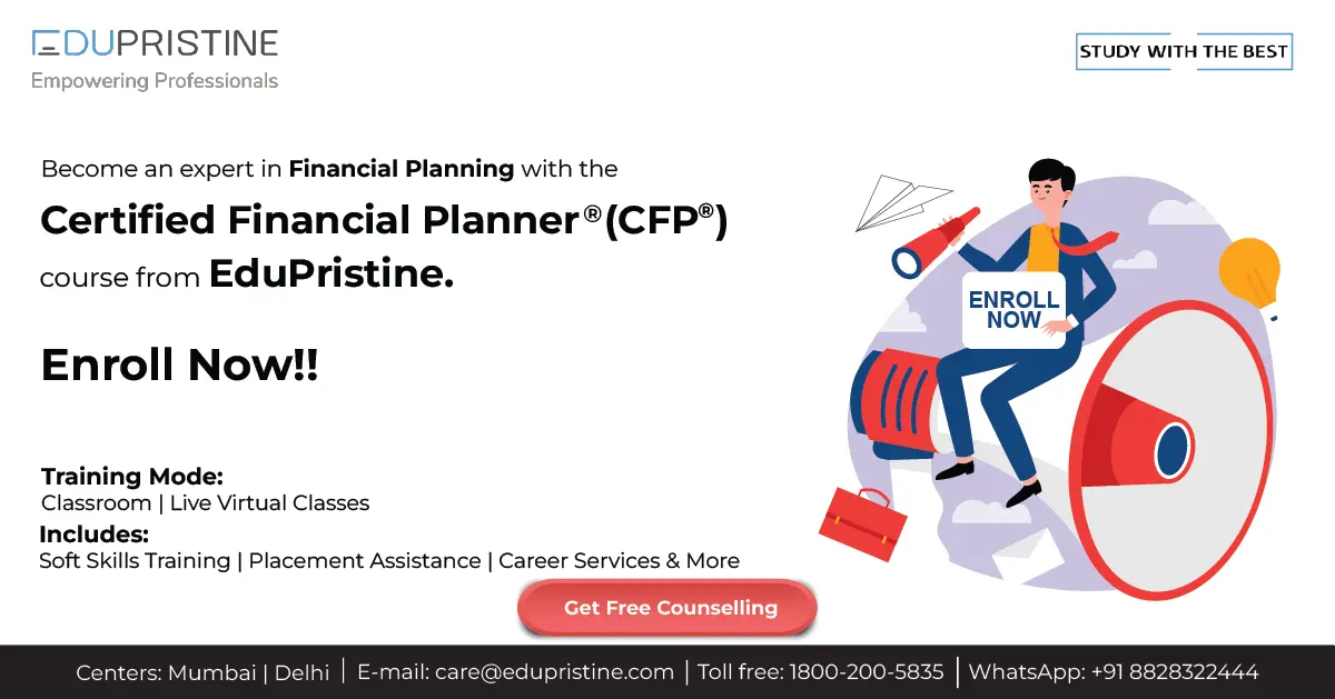 Certified Financial Planner Course at Edupristine