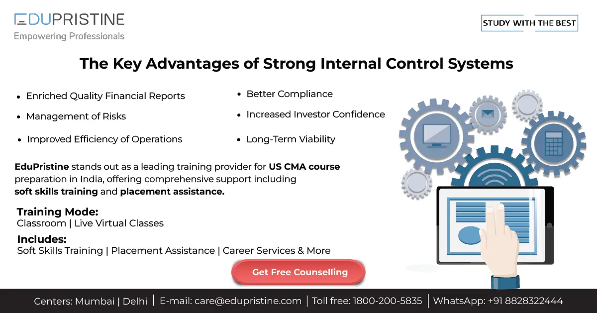 BENEFITS OF INTERNAL CONTROL