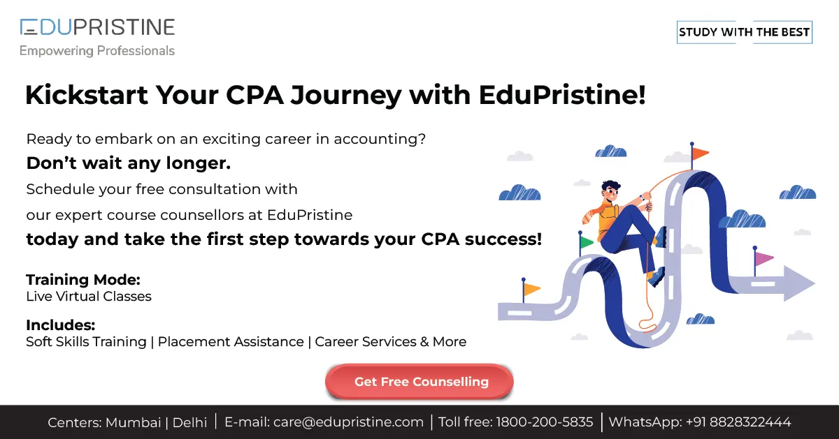 CPA Course Edupristine, CPA Course Fees in India