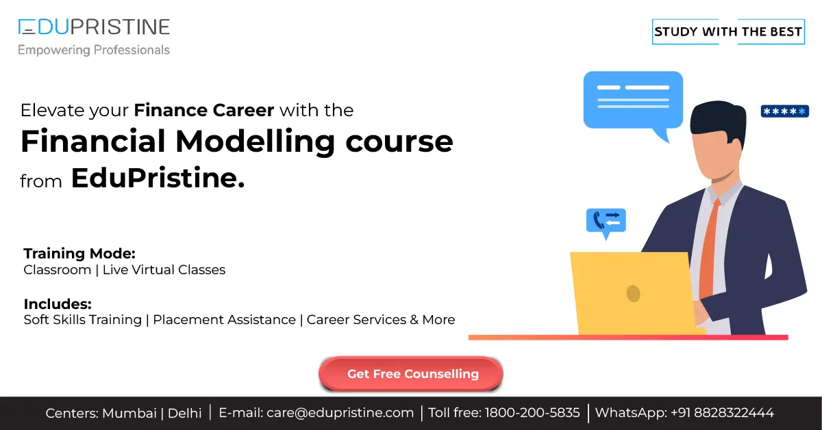 Financial Modelling Course, Financial Modelling Course Duration, Financial Modelling Course Fees