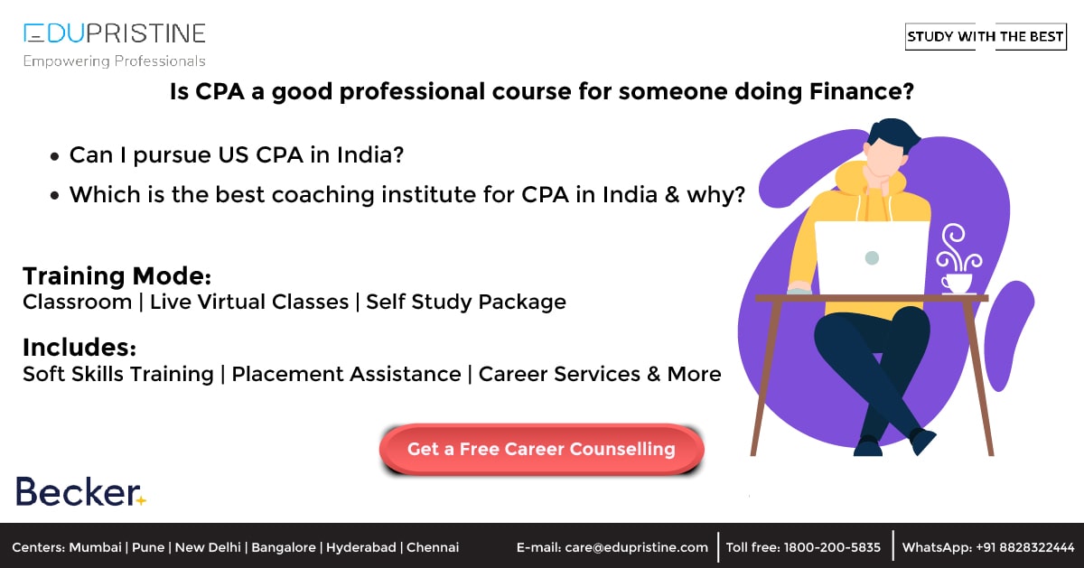 Is CPA a good professional course for someone doing Finance?