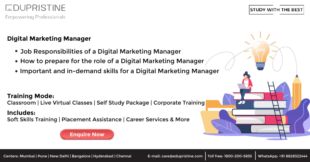 Digital Marketing Manager Job Description