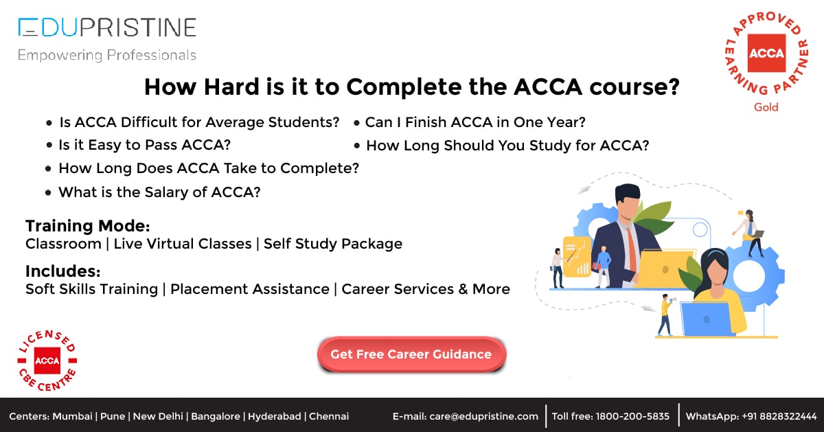 Can I Finish ACCA Course In 2 Years | EduPristine