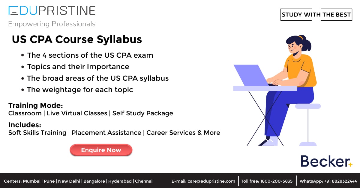 Syllabus of CPA Course for four sections AUD, FAR, BEC, REG