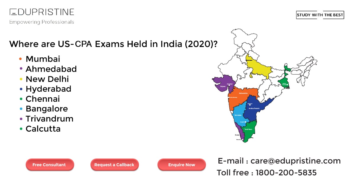 US-CFA Exams Held in India