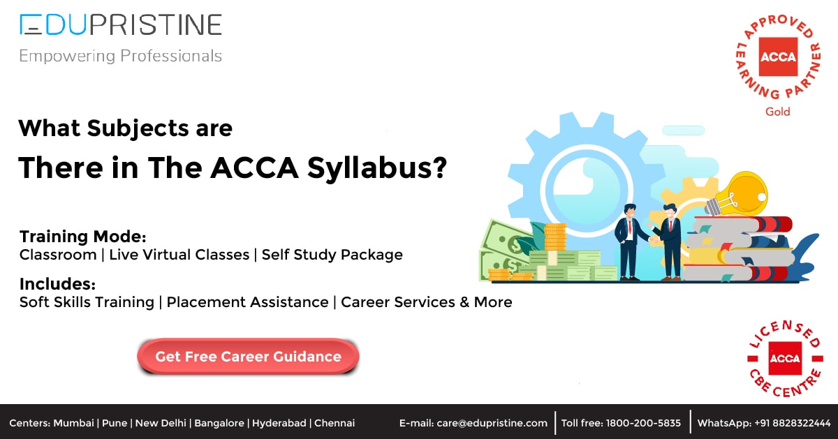 What Subjects are There in The ACCA Syllabus