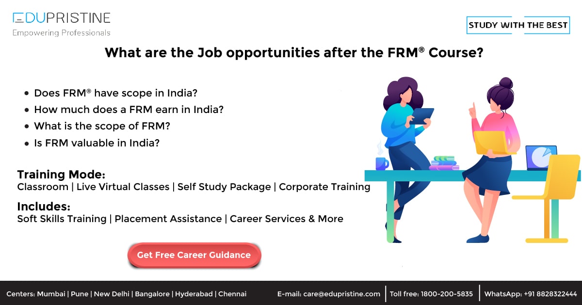 What Are The Job Opportunities After Doing The FRM Course?

