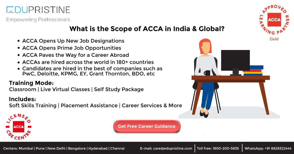 What is the Scope of ACCA in India & Global?