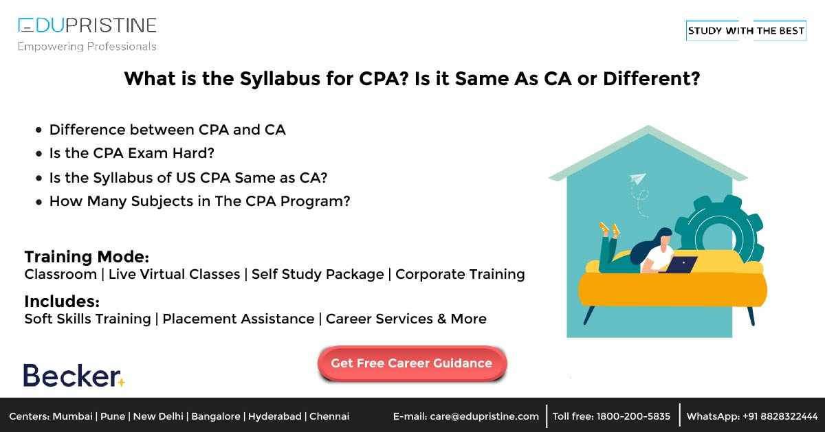 What is the Syllabus for CPA? Is it Same As CA or Different