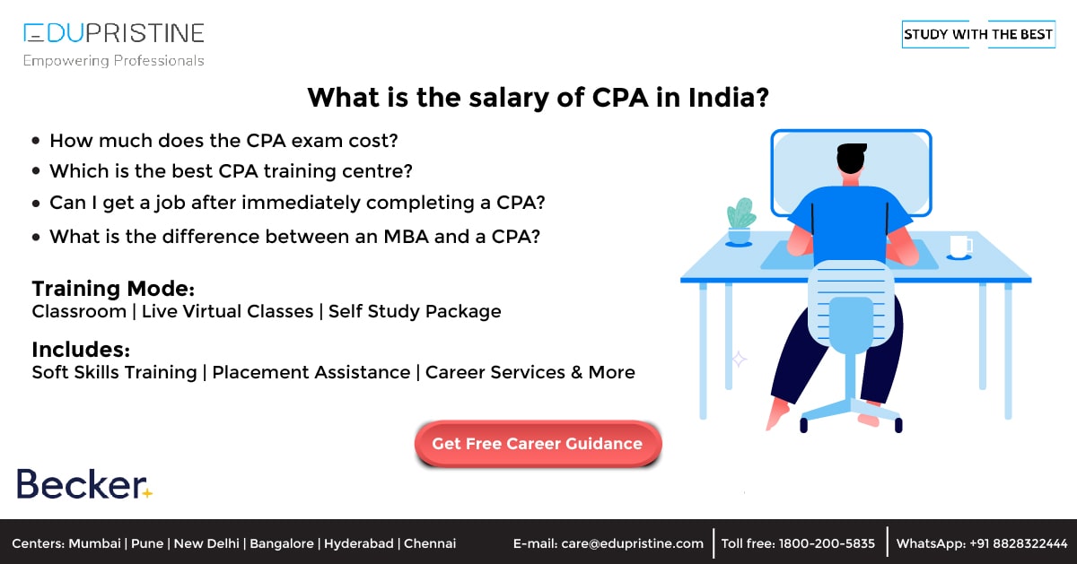 What is the salary of CPA in India?