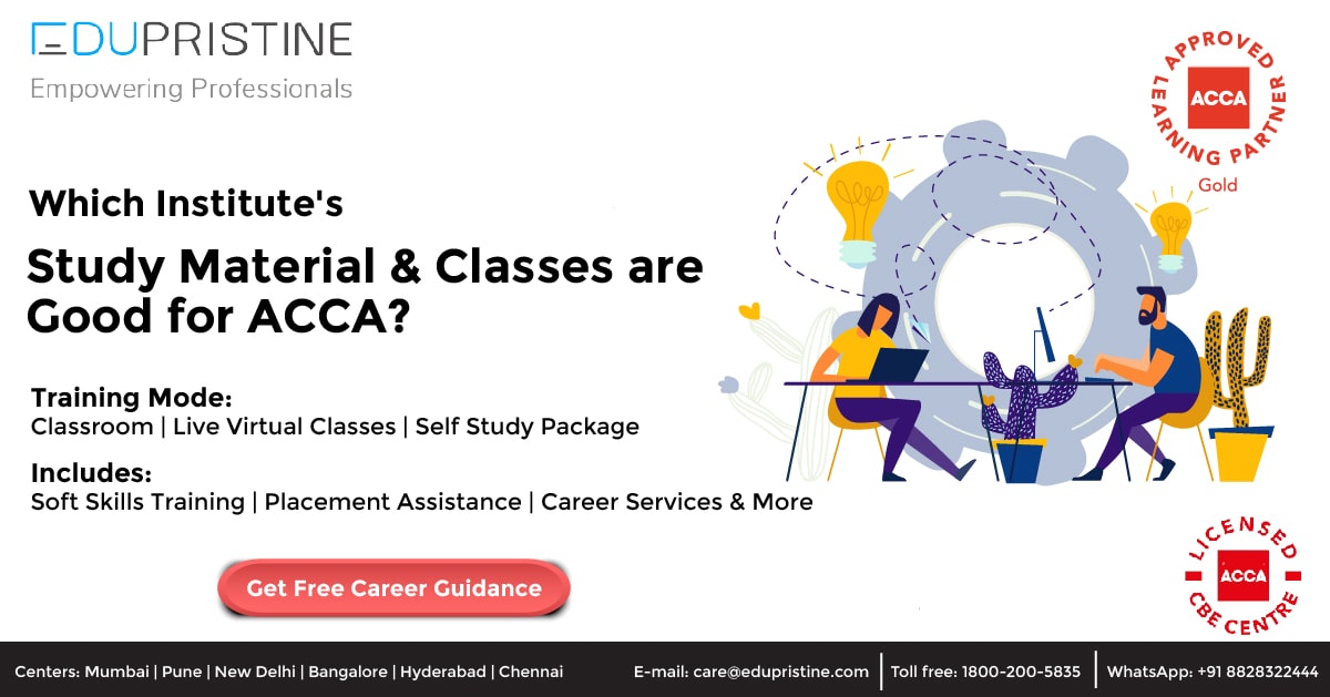 Which Institute's Study Material & Classes are Good for ACCA?