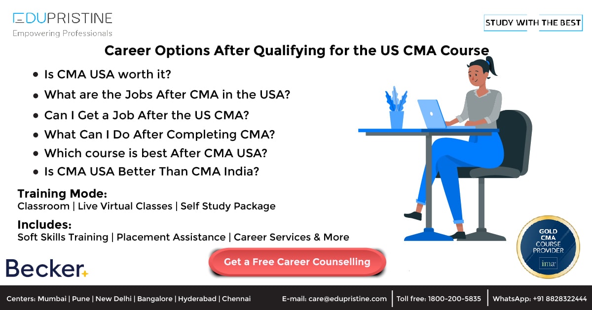 Career Options After Qualifying for the US CMA Course