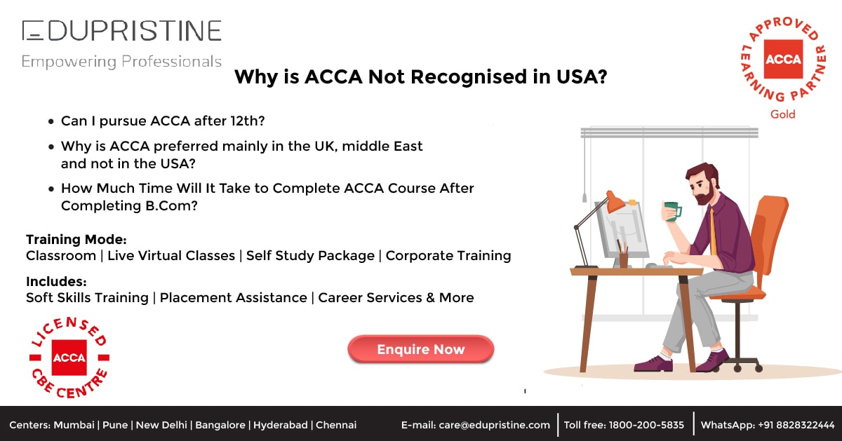 Why is ACCA Not Recognised in USA?