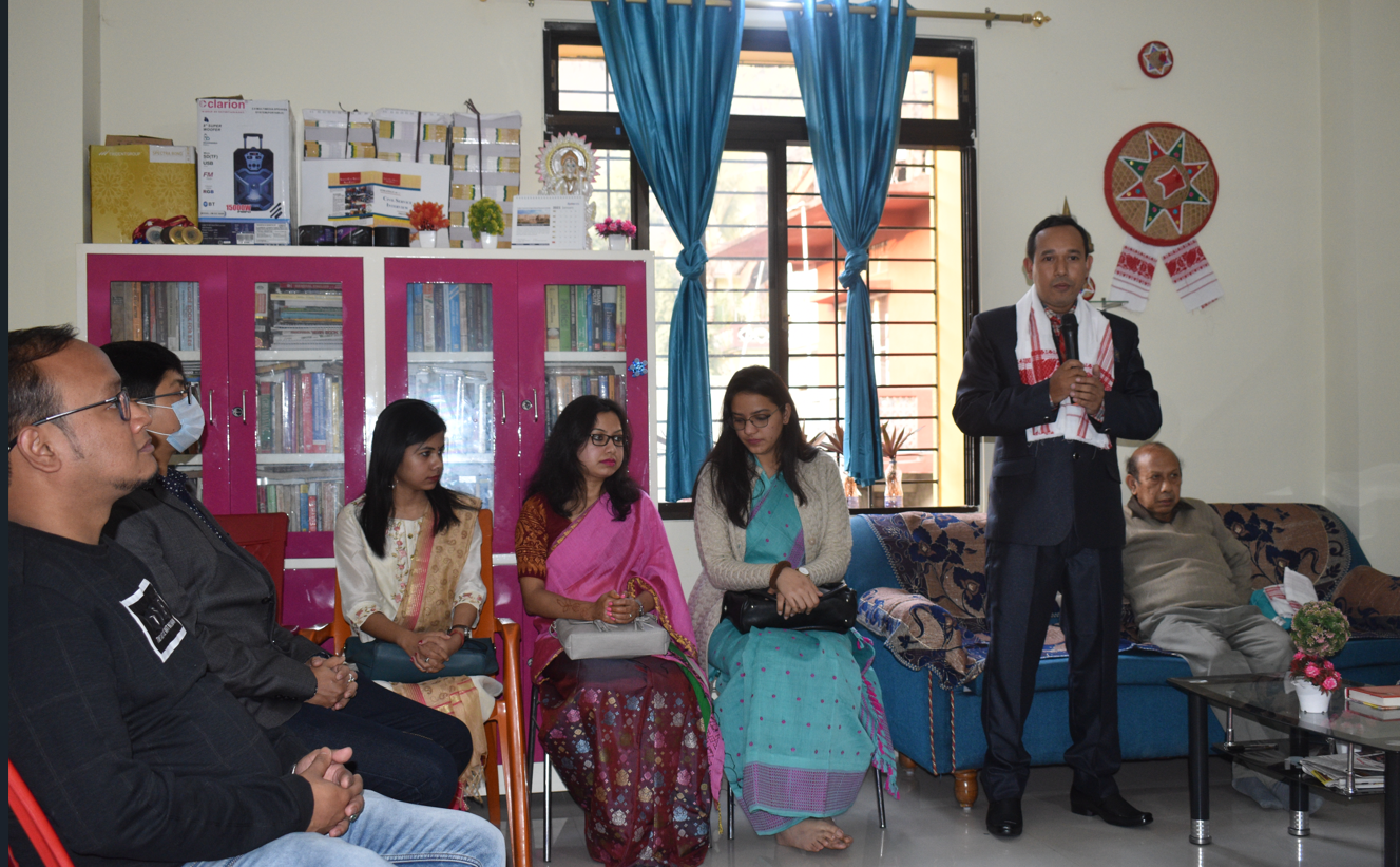 Felicitation ceremony of successful APSC-CCE aspirants from ACS-SC