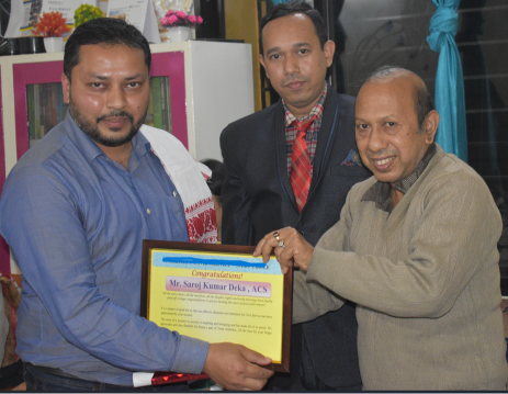 felicitation of successful APSC-CCE aspirants from ACS--SC