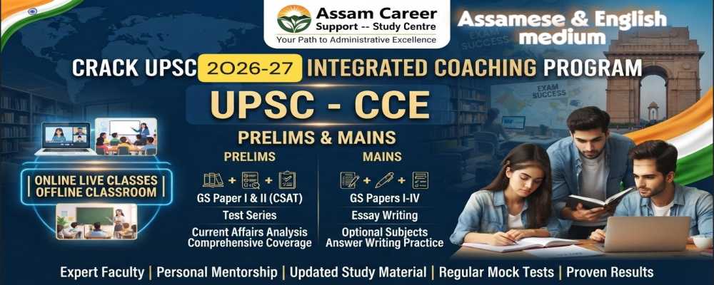 UPSC - CCE ( Preliminary + Mains ( GS all papers + Optional Subjects ( Political Science and International Relation, Public Administration)