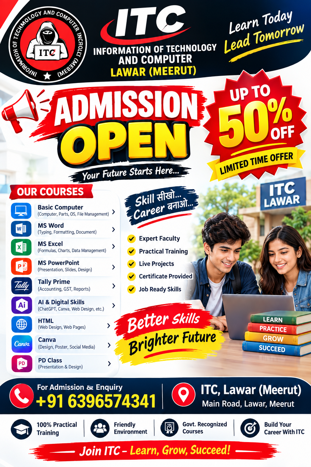 Admissions Open 50% OFF Image