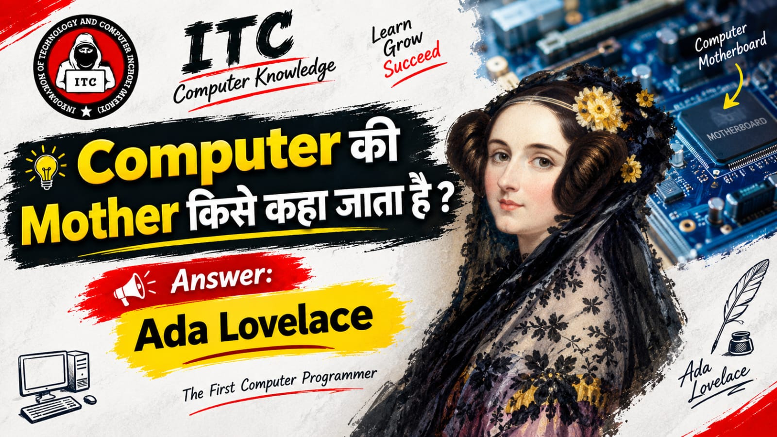 COMPUTER की MOTHER  किसे कहाँ जाता है?
