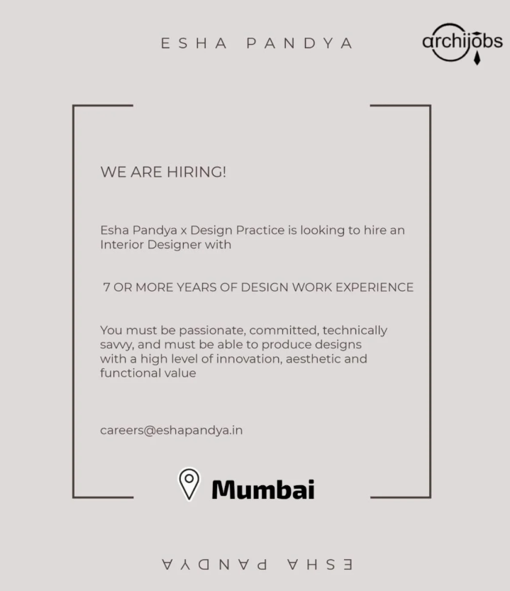 Senior Interior Designer