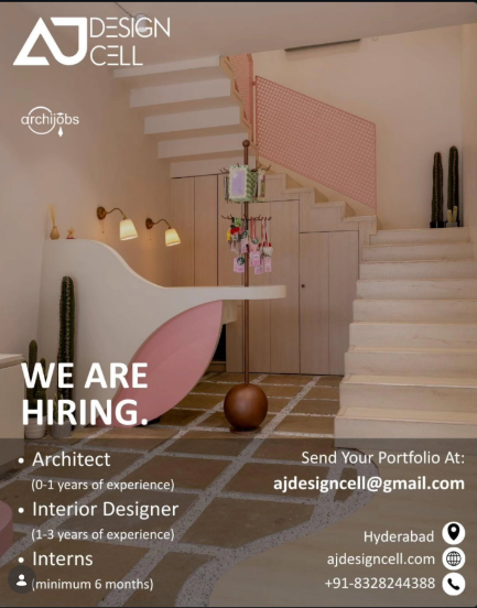 Intern, Architect, Interior Designer