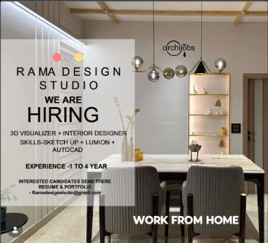 Architect, Interior Designer, 3D Visualiser