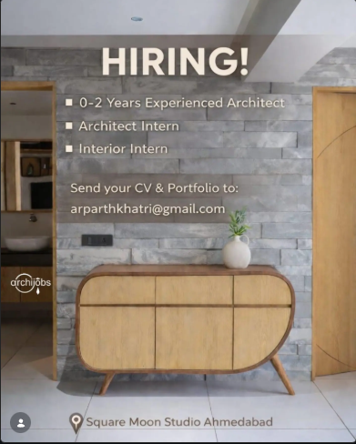 Architect Intern, Interior Intern