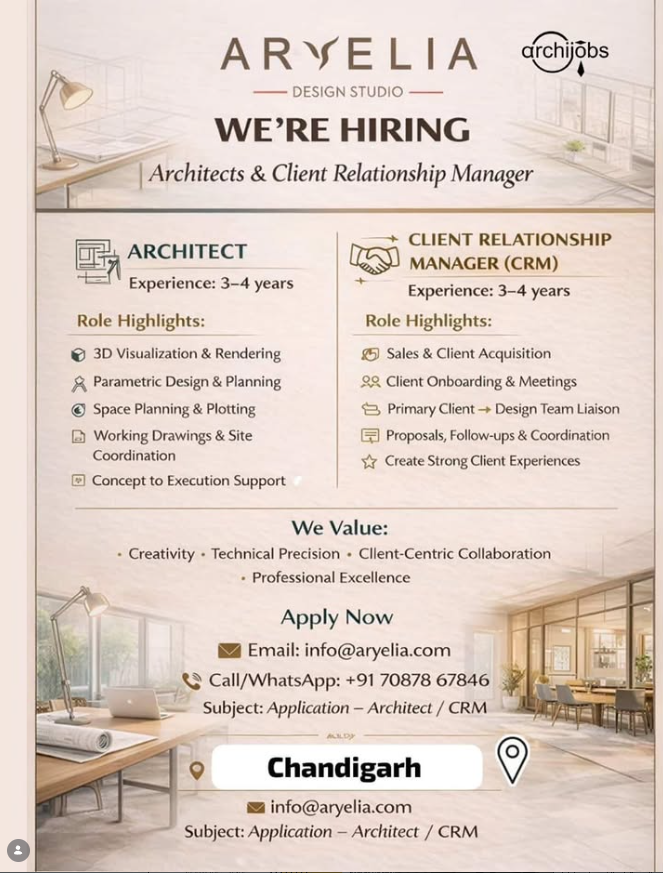 Architects , Client Relationship Manager,