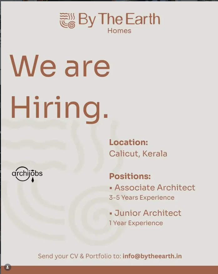 Associate Architect , Junior Architect