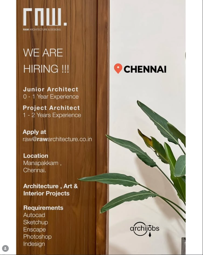 Junior Architect / Project Architect