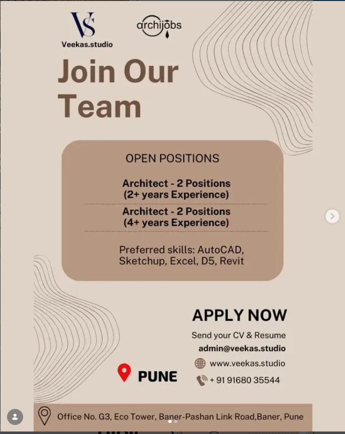 Architects & Architects for interior design