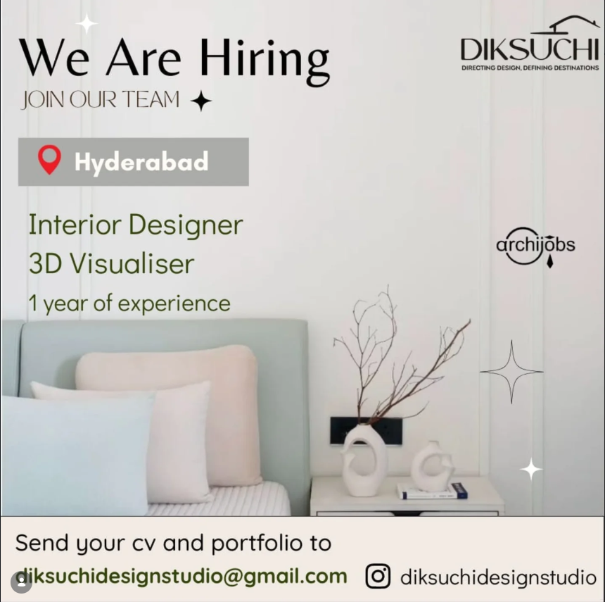 Interior Designer/ 3D Visualiser