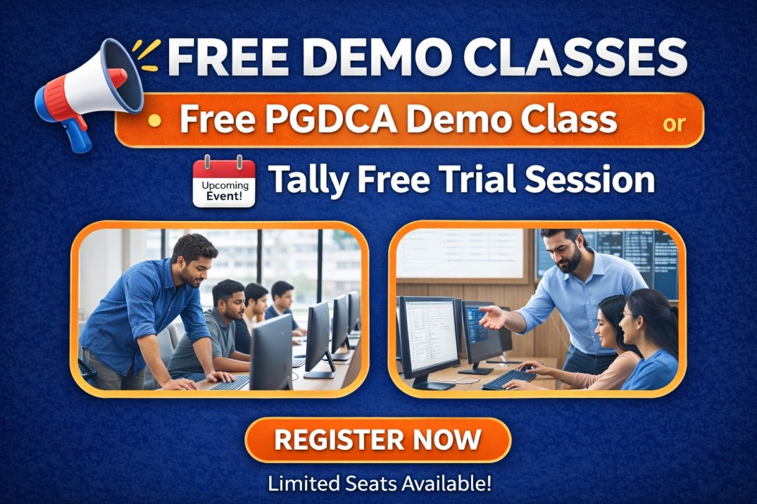 📢 Free Demo Classes Image