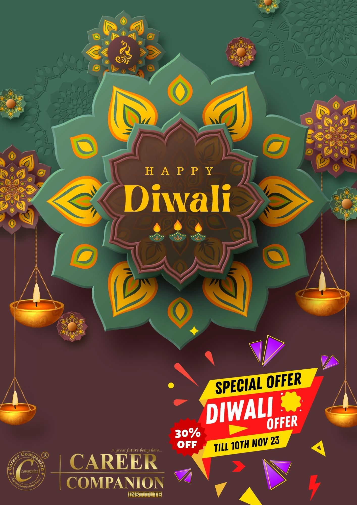 DIWALI OFFER UPTO 30% DISCOUNT