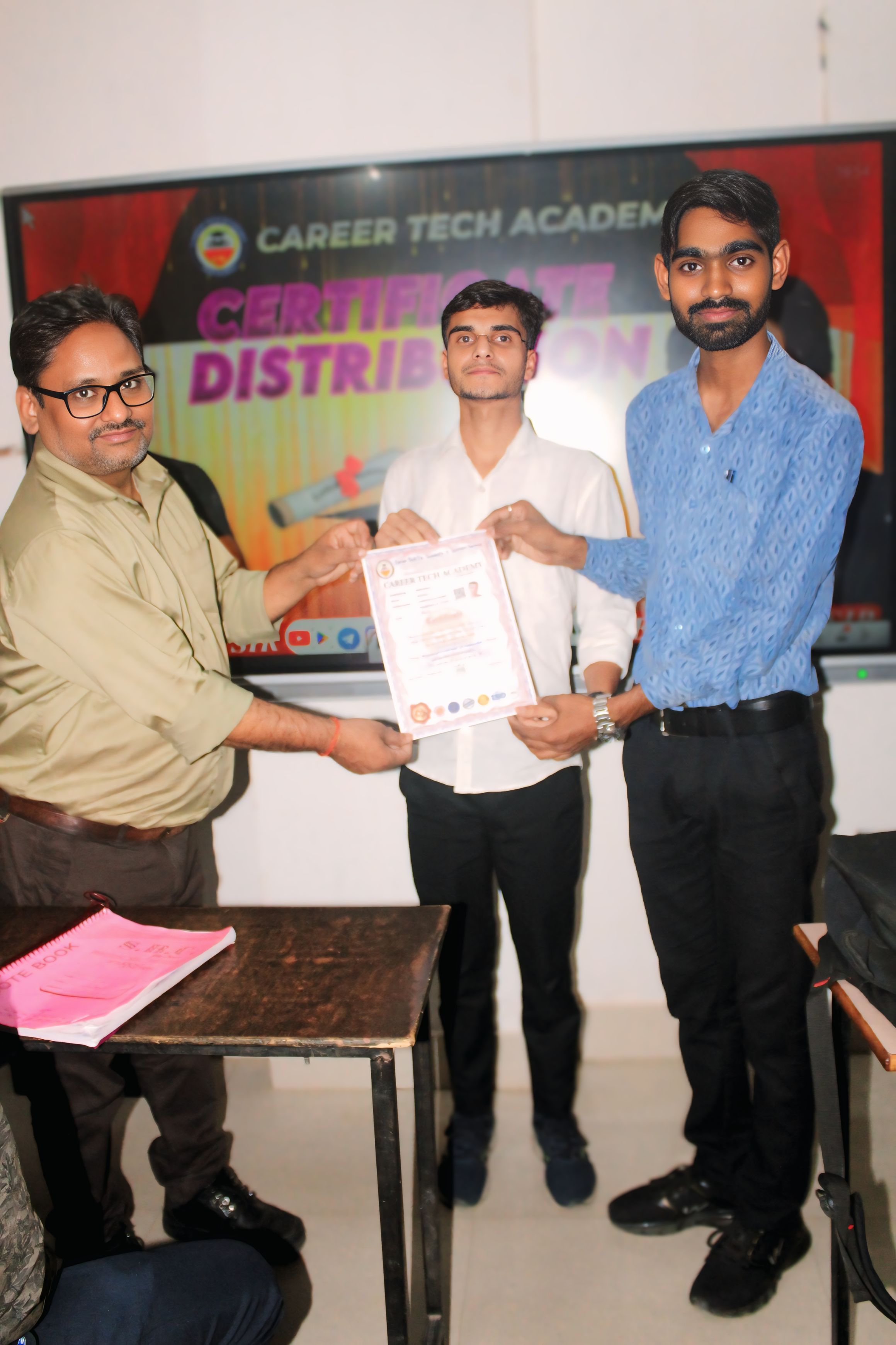 CERTIFICATE DISTRIBUTION