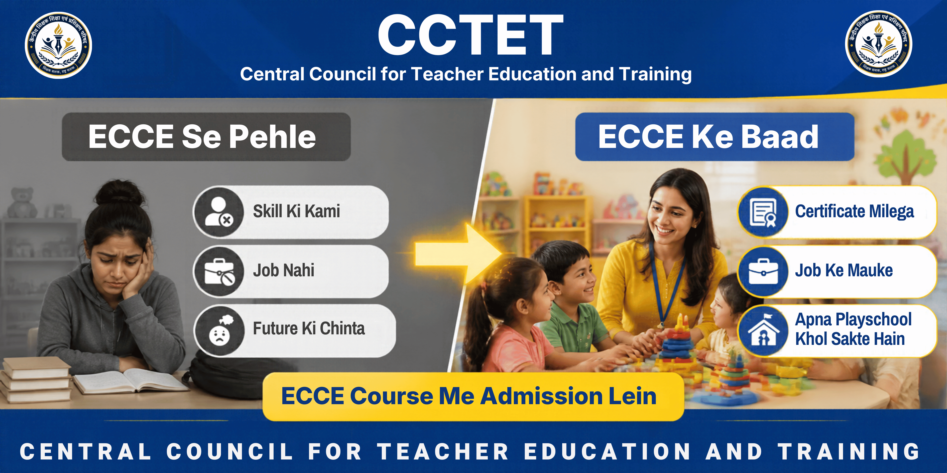 ECCE Course Mein Admission Lein Aur Apne Bright Future Ki Shuruaat Karein!