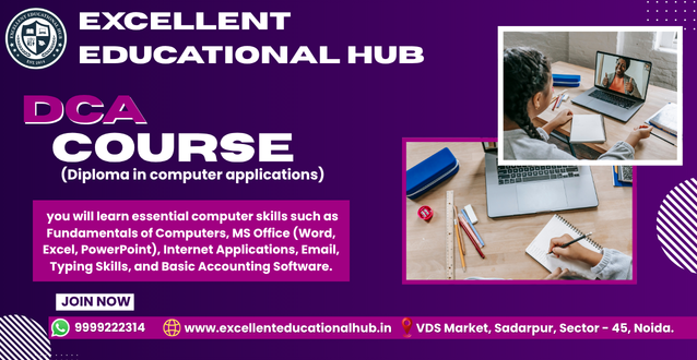 DCA Course – Diploma in Computer Applications