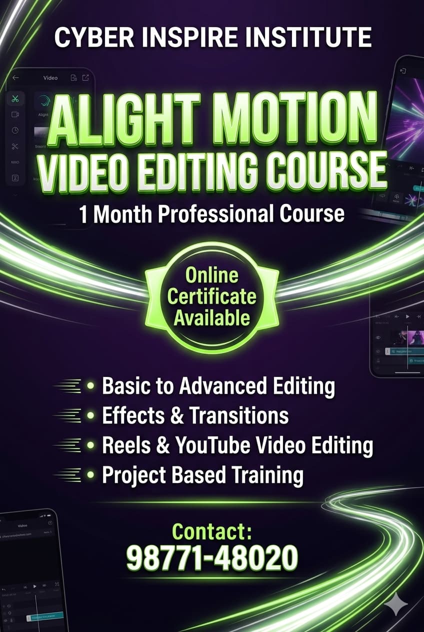 Video Editing Course