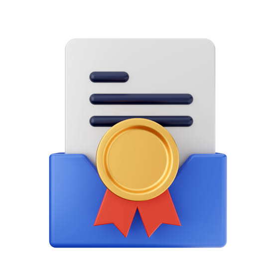 Certificates Awarded Icon