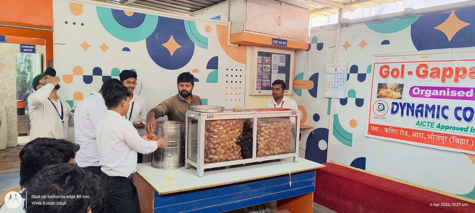 GOL-GAPPA   PARTY  ORGANISED BY DYNAMIC COMPUTERS
