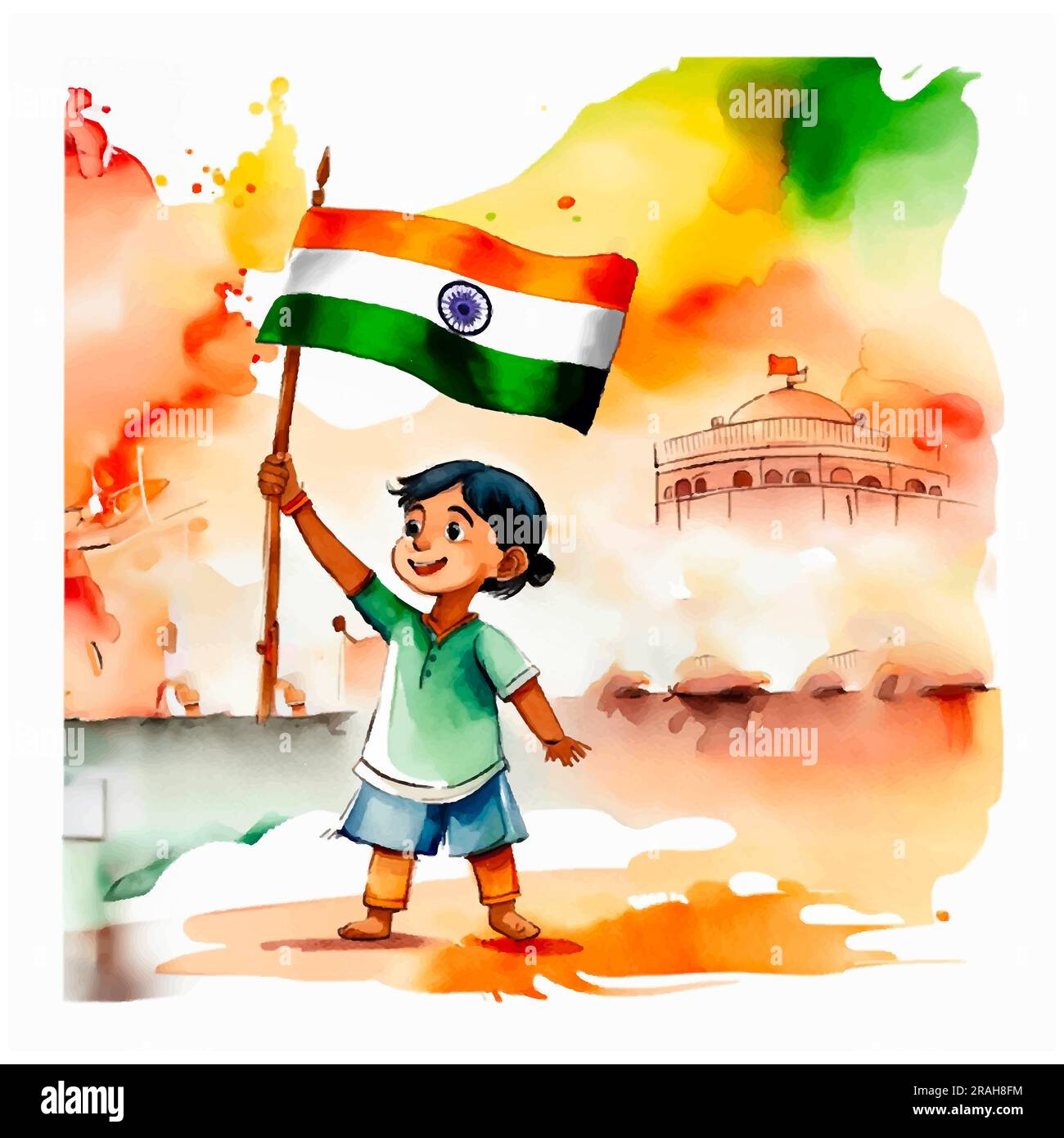 Independence day celebration Image