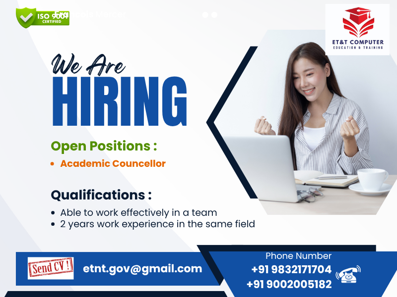 🚨 WE ARE HIRING | ACADEMIC COUNSELLOR 🎓