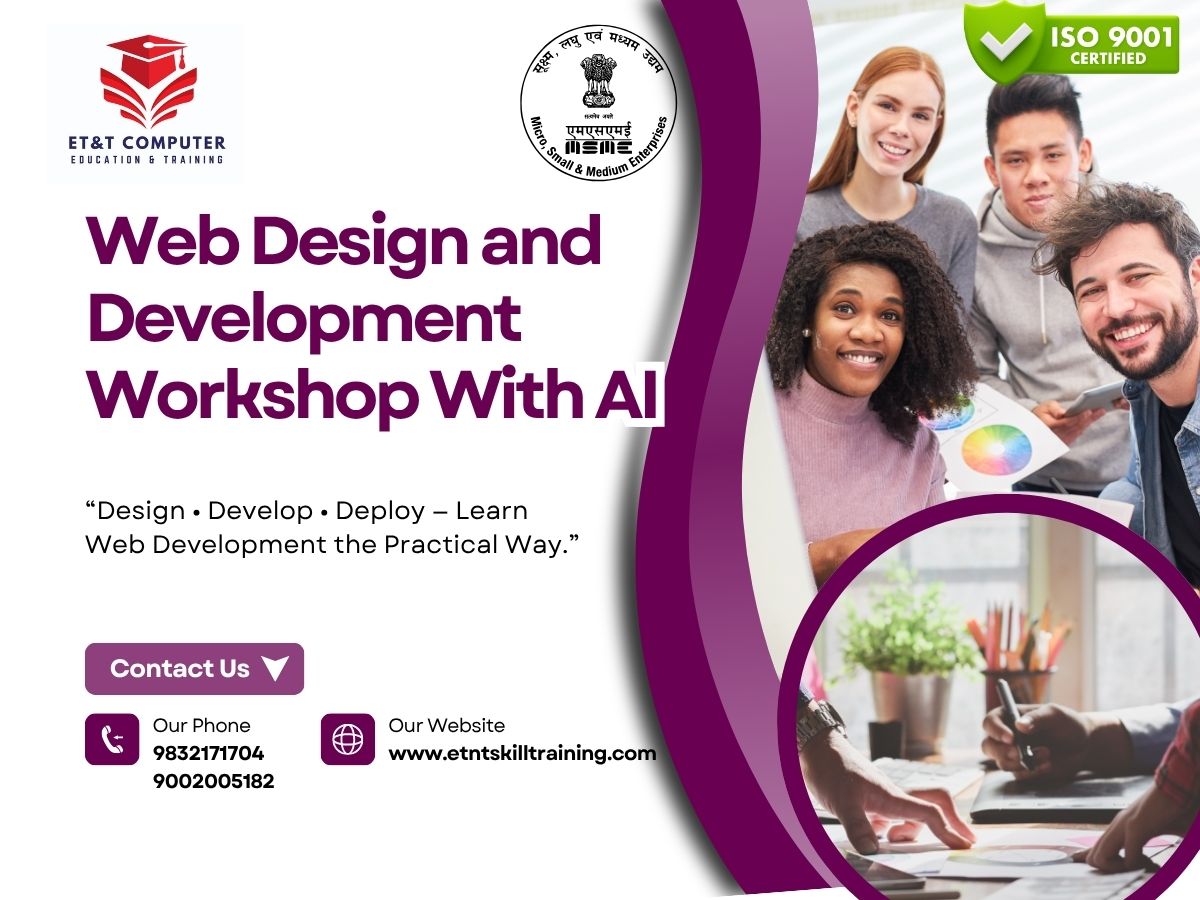 “Web Designing & Development with AI | Professional Skill Development Workshop” Image